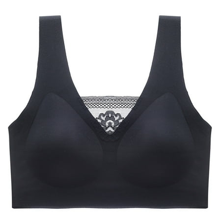 Lisbinx Bras for Women Full Coverage Women s Steel Ring Gathering Bra Underwear Daily Bra Deals of the Day