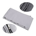 thumbnail image 3 of Parois Latérales Résistantes à la Neige et à la Pluie, Protection UV50+ pour Barbecue Extérieur, Facile à Installer avec Tissu Robuste, Gris, 3 of 7