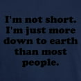 thumbnail image 3 of CafePress - Im Not Short... T Shirt - Men's Classic Graphic Cotton T-Shirt, 3 of 4