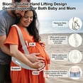 thumbnail image 3 of Unique Bargains Pregnancy Belly Band Maternity Belly Band with Adjustable Straps Belly Bands for Pregnant Women Maternity Belt Gray Medium, 3 of 7
