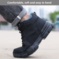 thumbnail image 2 of Safety Trainers Men Steel Toe Cap Trainers Lightweight Safety Shoes Women Work Boots Non-Slip Industrial Protective 5.5-9.5, 2 of 7
