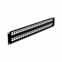 Wavenet WAVBPPWM48 48-Port 2U Blank Patch Panel Black