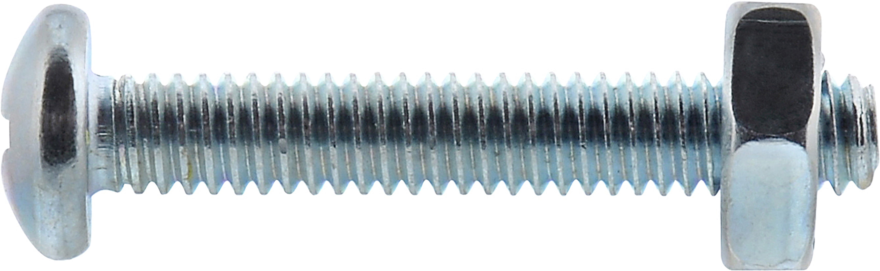 (6 pack) Hillman Pan Head Phillips Machine Screw M6-1.00 X 20, Steel, Zinc Finish, 6 Sets