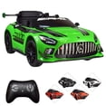 thumbnail image 1 of Montable Mercedes-Benz eléctrico para niños Control remoto 12v JOYKOO verde, 1 of 6
