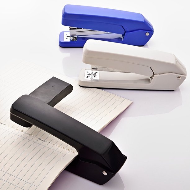 SwingArm Swivel Stapler, 360 Degree Rotate Desktop Staplers for