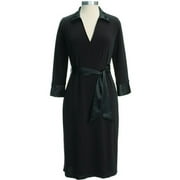 Women's Stretch Knit Wrap Dress
