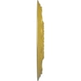 thumbnail image 4 of Ekena Millwork 11 3/4"OD x 3 5/8"ID x 1"P Blackthorn Ceiling Medallion (Fits Canopies up to 4 7/8"), Hand-Painted Rich Gold, 4 of 7