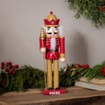 thumbnail image 3 of San Francisco 49ers 12" Wooden Nutcracker Statue, 3 of 3