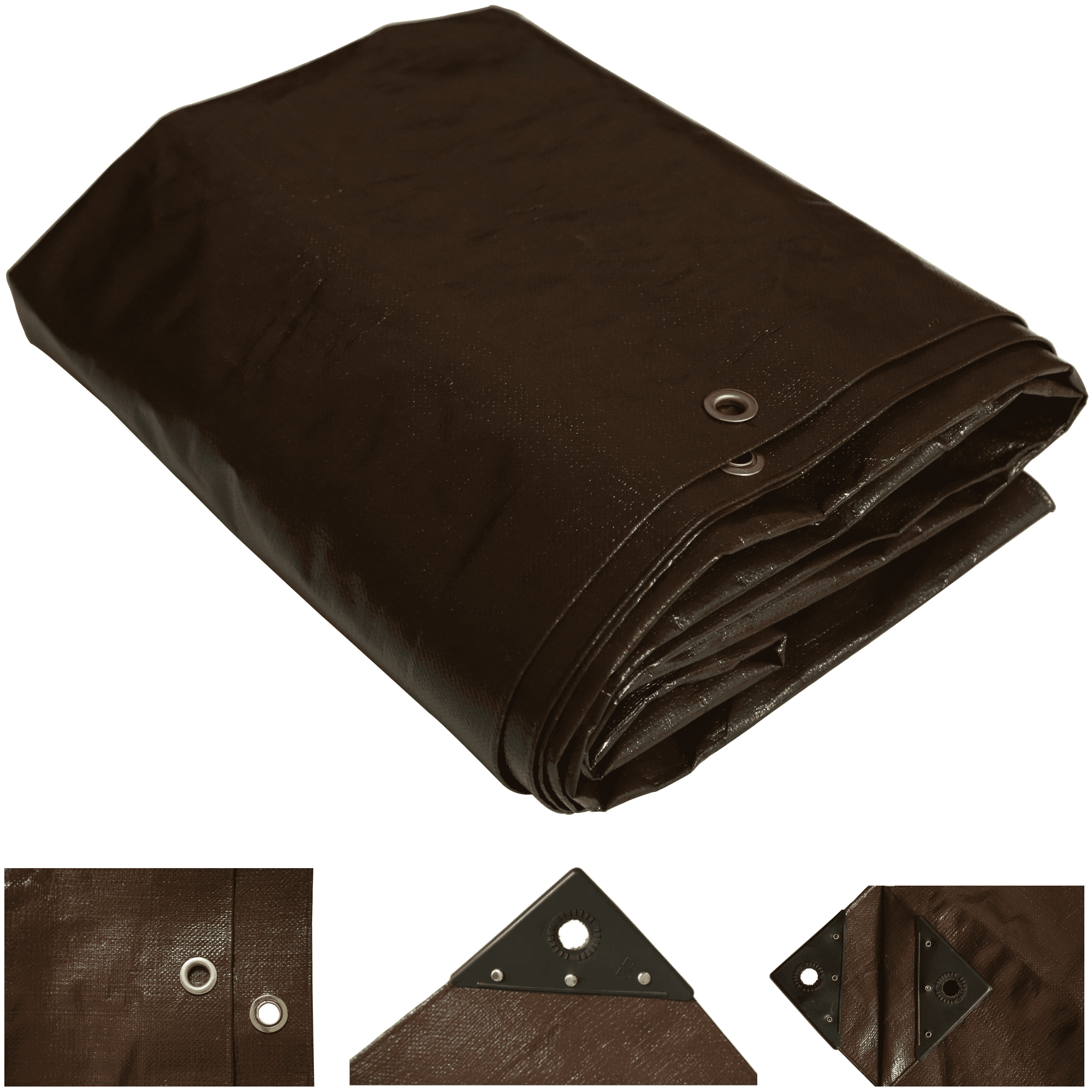 Tough tarpaulin/groundsheet/cover,waterproof,White all sizes & tarp accessories 