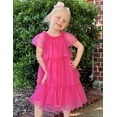 thumbnail image 6 of Arshiner Girls Tulle Dress Toddler Layered Tutu Dresses Rainbow Sequin Summer Party Birthday Wedding Cake Dress Photo Shoot, 6 of 6