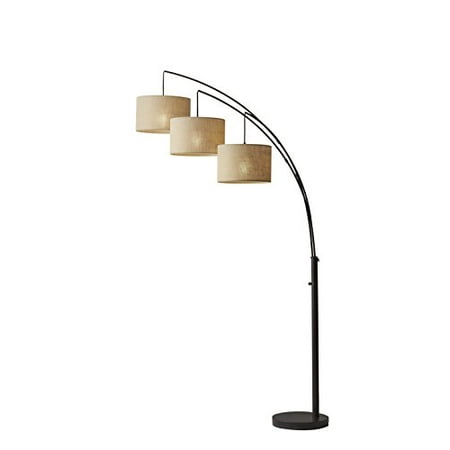 Adesso 4238 26 Trinity Arc Floor Lamp Antique Bronze Finish Beige Burlap Home Decor Lamps And Light Fixtures 82 3 Arm Canada Adesso 4238 26 Trinity Arc Floor Lamp, Adjustable Arc Floor Lamp Costco