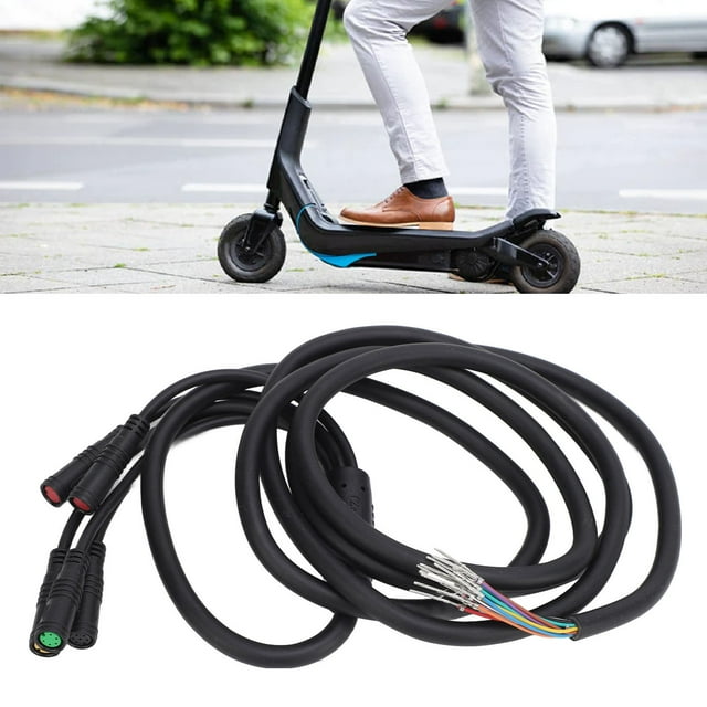 Cable Controlador De Tablero De Scooter, 5 Enchufes Accesorios Multiusos Cable De Alimentación Del Controlador De Scooter Compatible Para Reemplazo