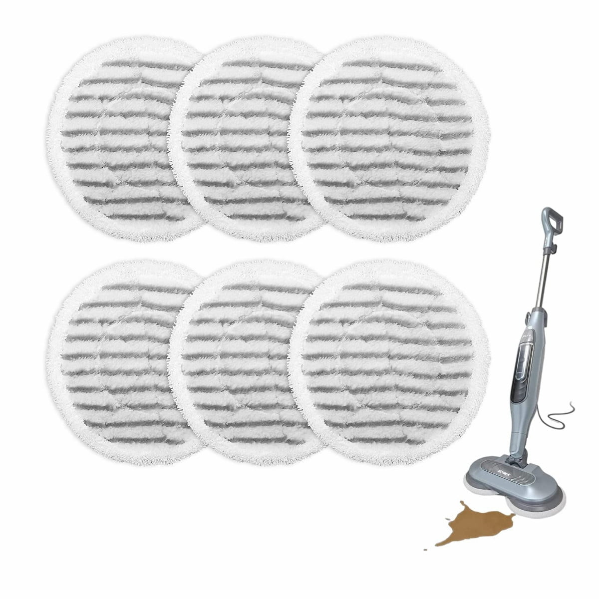 3 x Replacement Pad for Bissell Steam Mop Pad 1867 203-2158 3255 For Shark 