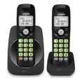 thumbnail image 1 of Vtech Vg101-21 Dect 6.0 - Teléfono Inalámbrico De 2 Teléfonos Para El Hogar, Pantalla Retroiluminada Azul Y Blanco, Botones Grandes Retroiluminados, Altavoz Dúplex Completo, Identificación De Llamadas, 1 of 8