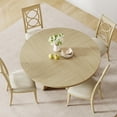 thumbnail image 1 of EDTara Large 47-Inch Round Wood Dining Table, Seats 4-6, Sturdy Construction, No Chairs, 1 of 6