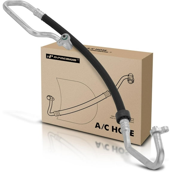 A-Premium A/C Suction Line Hose Assembly Compatible with Volvo C30 2008-2013, C70 2007-2013, L5 2.5L, Compressor to Evap