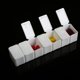 thumbnail image 1 of Pastillero de 7 días para pastillas, pastillero, dispensador, estuche organizador con 21 compartimentos, pastillero, contenedor multicolor para medicamentos Gao Jinjia LED, 1 of 2
