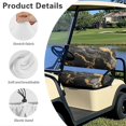 thumbnail image 5 of Pzuqiu Marble Golf Cart Seat Covers 2 Passenger Golf Cart Front Seat Covers Keeps Seats Clean and Comfortable Easy Installation Club Car Accessories Fits Most Club Cars, 5 of 7