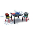 thumbnail image 5 of Disney Pixar Cars Wood Kids Storage Table and Chairs Set by Delta Children, 5 of 7