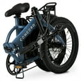 thumbnail image 5 of Concord 20" Urbanfold Electric Folding Bike, 36V, Class 2, Blue, Fits Riders 4'11" - 6'2", Adult, Unisex, 5 of 12