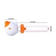 thumbnail image 3 of Rotary Circular Paper Cutter | DIY Craft Tool for A4 Cardstock, Photos, Plastic Sheets | Adjustable Scale in Inches & Centimeters | Bidirectional Blade | Removable Head | 1 Pack, 3 of 9