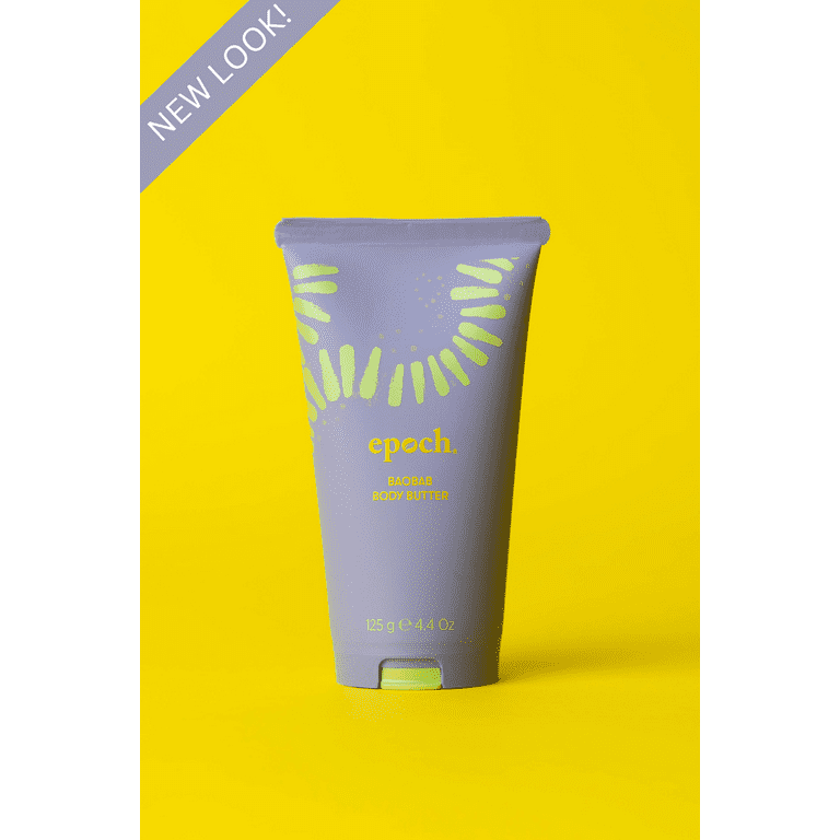 【epoch】BAOBAB BODY BUTTER Epoch Baobab Body Butter 4.4oz Brand New+Sealed FREE