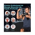 thumbnail image 4 of Pistola Masajeadora Xtellar color negro De Músculos 30 Velocidades 24v 2500mah, 4 of 5