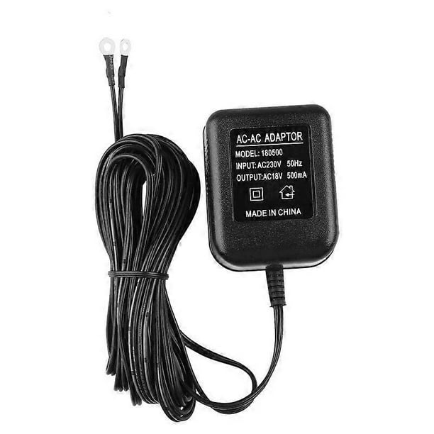 AC Doorbell Power Adapter 18V 500MA Doorbell Transformer 10M Cable Compatible Ring Doorbell Video Doorbell EU Plug