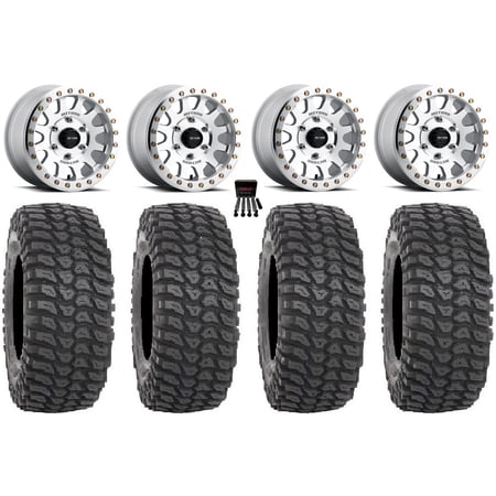 Method 401 Beadlock 15 Wheel Machined 35 XCR350 Tires Can-Am Maverick R Method 401 Beadlock 15 Wheel Machined 35 XCR350 Tires Can-Am Maverick R