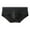 Black, variant on zeranth Men Slim Fit Underwear Low-rise Solid Color Briefs Big U-convex Design Elastic Waistband Breathable Sexy Panties