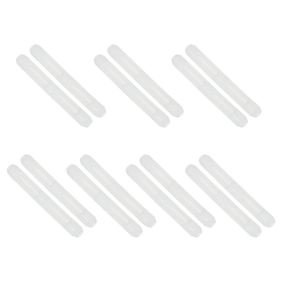 Uxcell Eyeglass Ear Cushions, 7 Pairs Glasses Ear Grip for 3-10mm Glasses, Clear