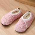 thumbnail image 7 of SKIYLEVZ Fuzzy Slippers for Women Cozy Flat Platform House Slippers with Comfortable Soft Arch Fleece Lined Slipper Slip On Footwear Winter Fashion Home Slipper, 7 of 7