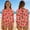 Multicolor5, variant on Cethrio Girls One-Piece Swimsuit, Vacation Printed Summer Long Sleeve Kids Bathing Suit Multicolor Size 2-13T