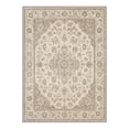 thumbnail image 3 of KUETH 5x7 Machine Washable Vintage Persian Style Rug for Living Room, Soft Low Pile Non Slip Backing Area Rug, Cream Taupe Rug for Bedroom Dining Room, 3 of 5