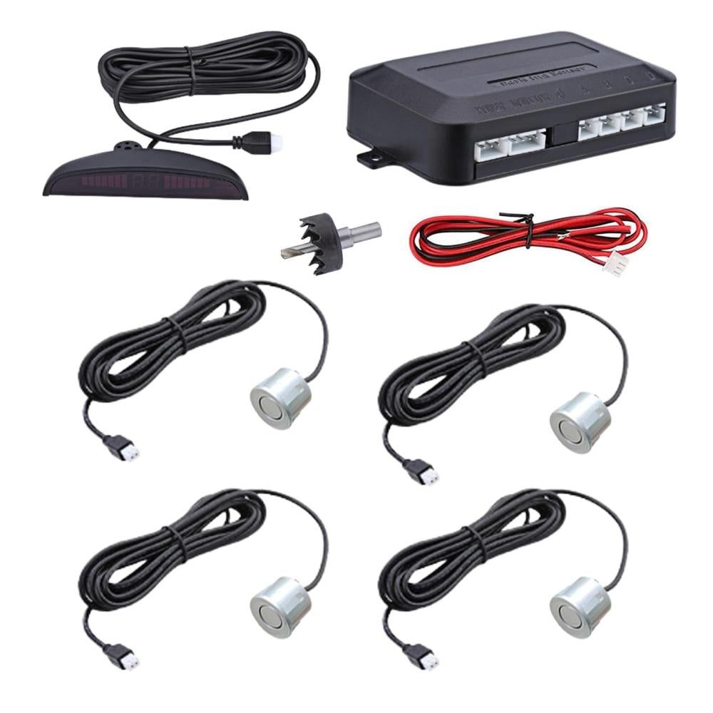 Distance Detection Sensor 4 sensors Car Sound Warning System Small