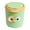 Green, variant on Eqslft Cute Cartoon Mini Can with Lid, Desktop Small Waste Bin for Office, Bedroom & Desk, Yellow & Green Options, Portable Decorative Garbage Container