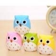 thumbnail image 6 of Matoen Cute Owl Pencil Sharpener with 2-Holes, Plastic Colored Manual Handheld Small Compact Sharpeners for Student Kids School Classroom Stationery Supplies, 6 of 6