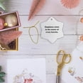 thumbnail image 6 of 3drose, Happiness Exists in the Center of Every Burrito., 3 inch Snowflake Porcelain Ornament, 6 of 7