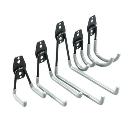 

5Pcs Garage Hooks Utility Garage Storage Hooks and Hangers Wall Mounted Hooks and Holders for Organizing Tools