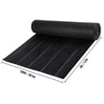 thumbnail image 5 of KFFKFF Grass Restriction Mat, 5.8oz Garden Fabric, 3ft x 300ft Durable Woven Geotextile for Outdoor Spaces, Patio, Black, 5 of 9