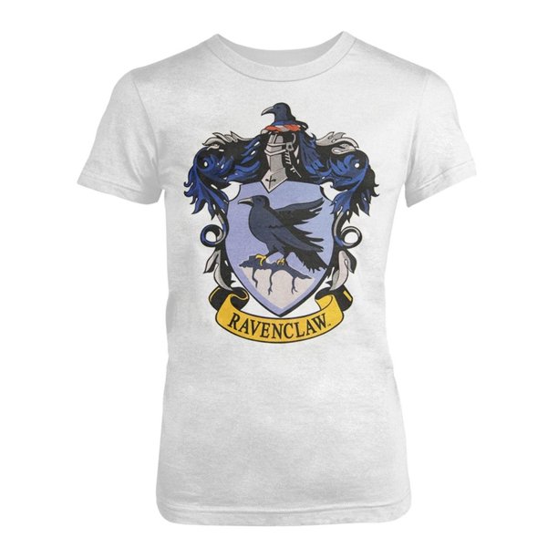 Harry Potter - Camiseta Ravenclaw para Mujer (Blanco)