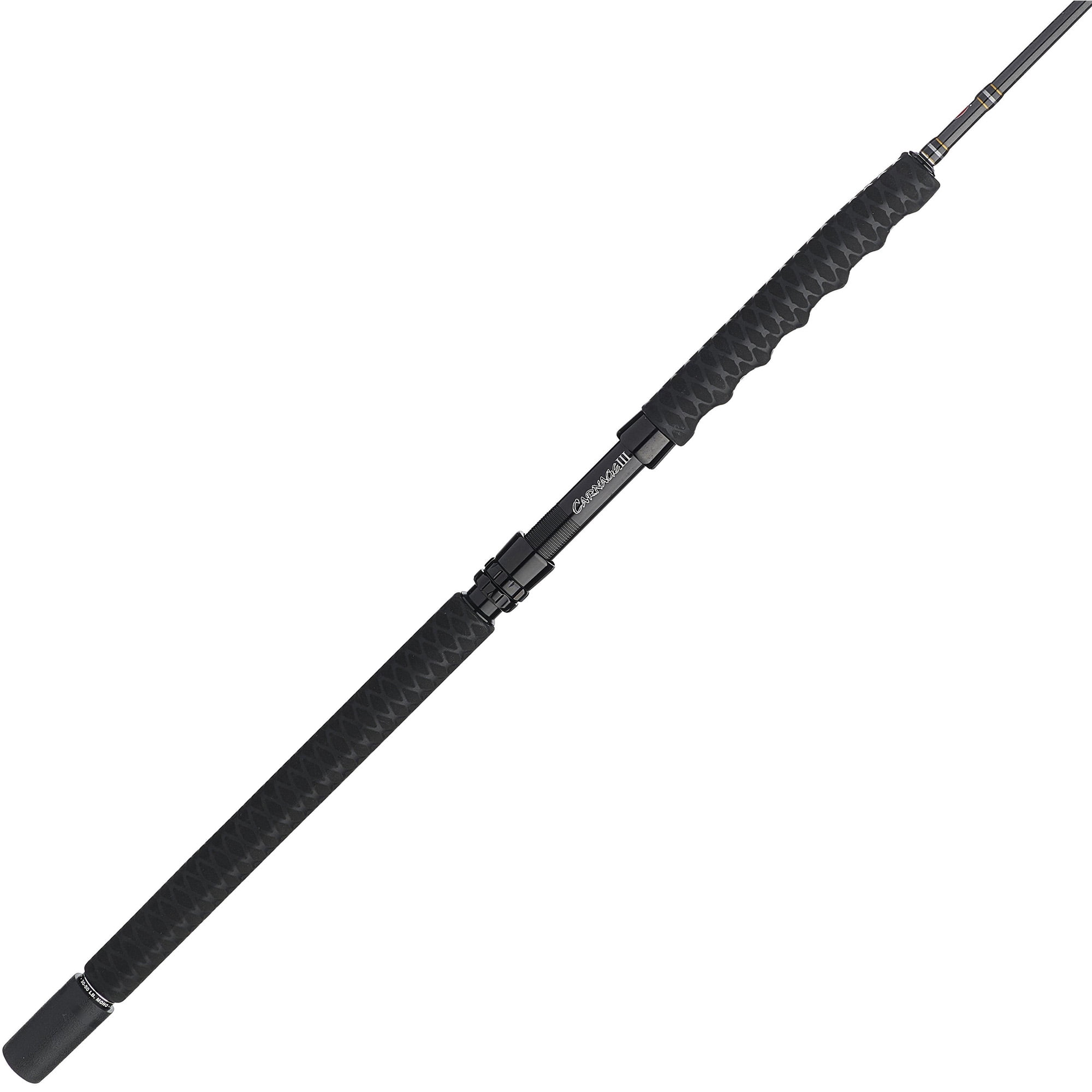 PENN Carnage III Spinning Boat Rod 6 ft 6 in Medium Power Silver/Black/Gold