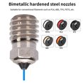 thumbnail image 3 of 3PCS Hardened Steel Nozzle Replacement, High Extruder Nozzles for Lab  3D Printer, Extruder Hotend Nozzle, with, 3 of 7
