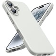 thumbnail image 1 of KOMI Designed for iPhone 16 Pro Max Case,Shockproof Liquid Silicone Protective Phone Case with Soft Anti-Scratch Microfiber Lining Ultra Slim Drop Protection Phone Cover 6.9 inch Antique White, 1 of 5