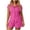 Z16 Hot Pink, variant on Short Sets Women 2 Piece Outfits Short Sleeve Button Down Collared Shirt and High Waisted Shorts Textured Casual Summer Matching Clothes Green,L