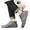 Grey, variant on Men's Casual Shoes High Top Snow Boots Hiking Boots For Daily Wear Fashion Ankle Boots With Flat Heel