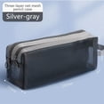 thumbnail image 4 of Back to School Supplies Under 1 Pencil Case Aesthetic Zipper Pencil Bag Large Pencil Bag for Teens School Students and Adults #862, 4 of 9