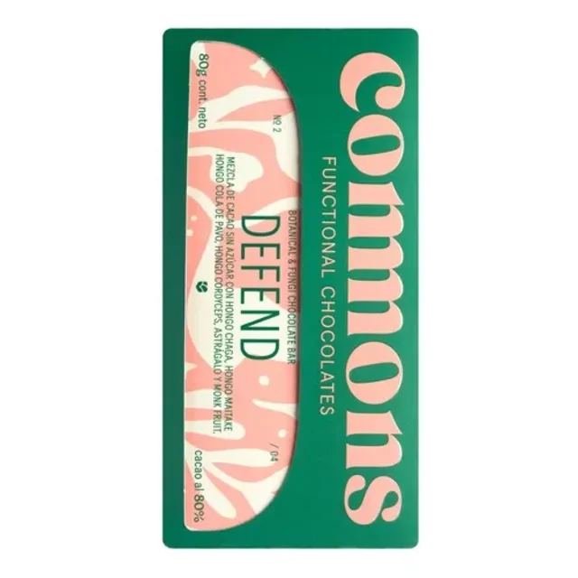Chocolate Mexicano Con Adaptógenos Defend 80g Premium