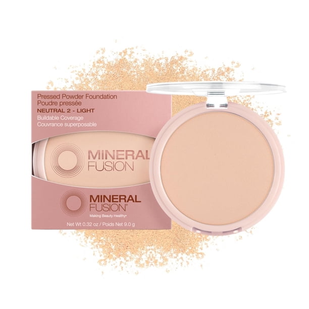 Base de maquillaje en polvo prensado Mineral Fusion Neutral 2 9 ml
