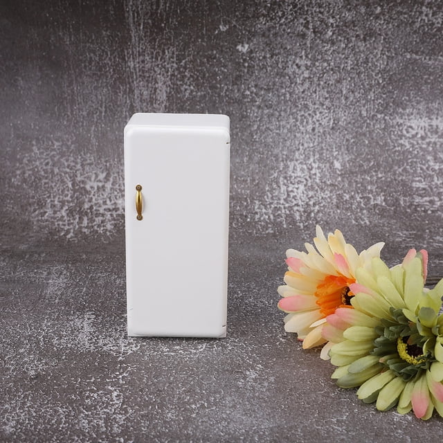 Muebles para casa de muñecas, cocina para casa de muñecas en miniatura, refrigerador para casa de muñecas en miniatura, muebles en miniatura, funcionalidad versátil